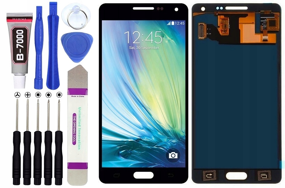 Displej pro Samsung Galaxy A5 2015 A500 LCD Tmavě modrý