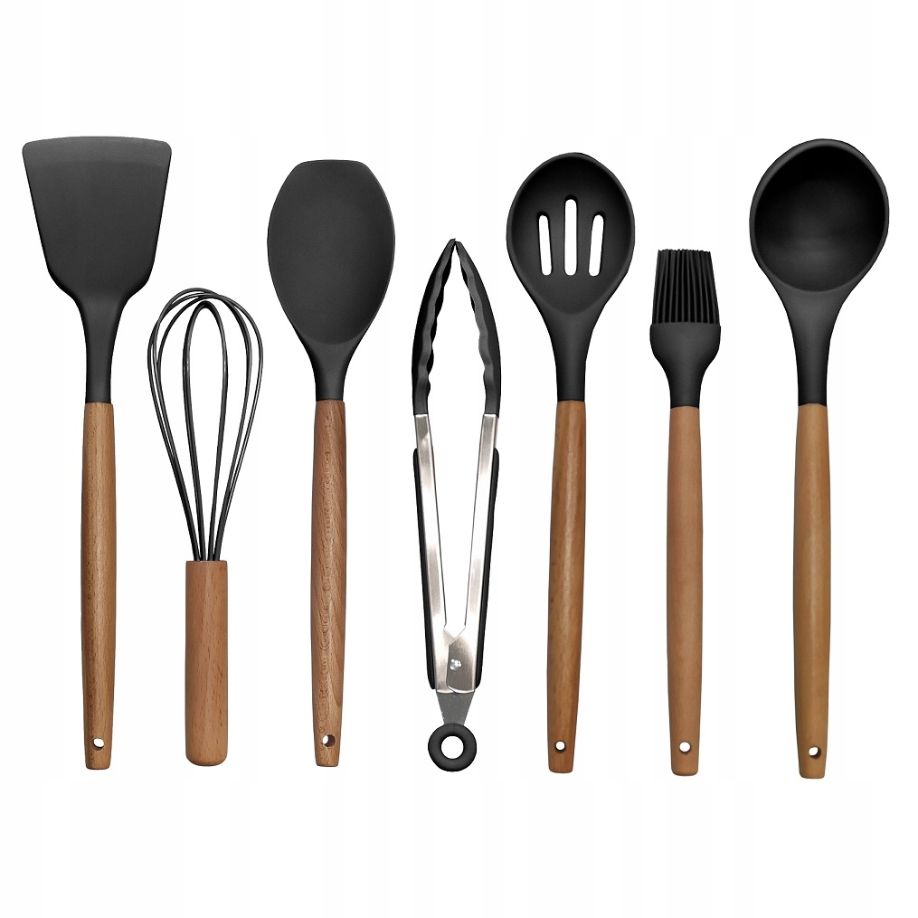 

Zestaw przybory kuchenne 7el silikonowe łopatka