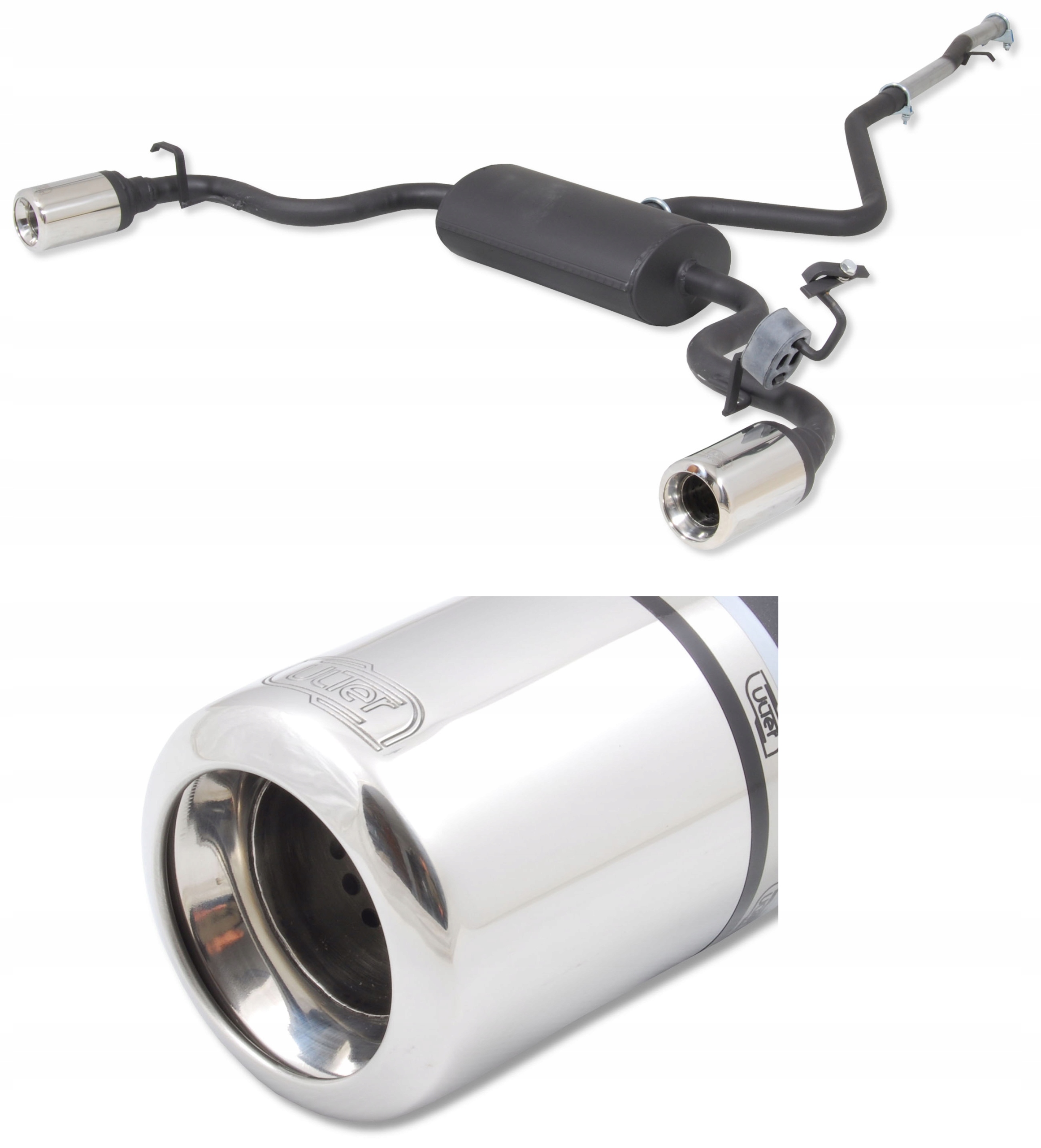 107-306/07-2 (2) - Спортивный глушитель FIAT Seicento 1.1 40KW HATCHBACK