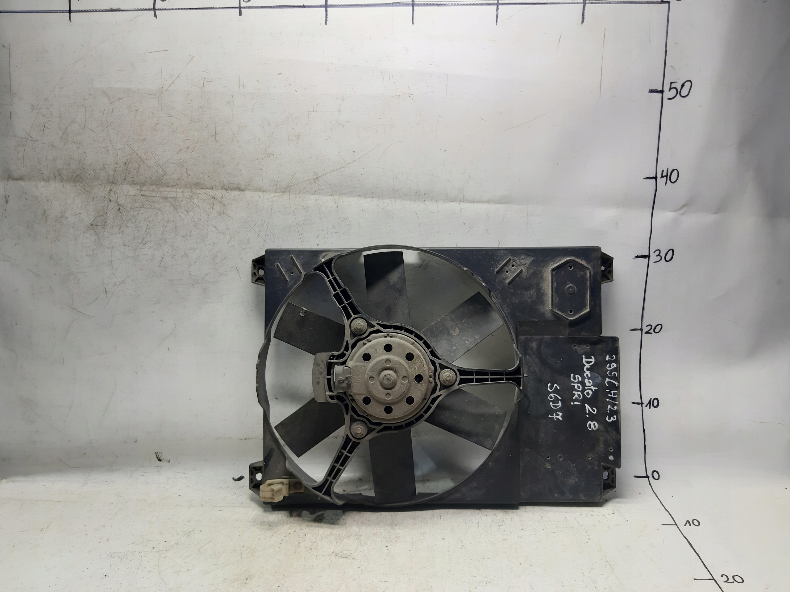 FIAT DUCATO 2 II ventilátor chladiče 2.8 D