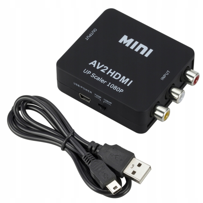 

Konwerter obrazu Chinch Rca Hdmi AV2HDMI