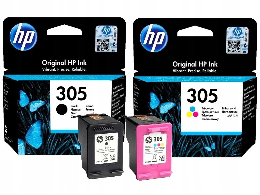

Tusze Hp 305 Do Deskjet 2300 2700 Plus 4100 Series