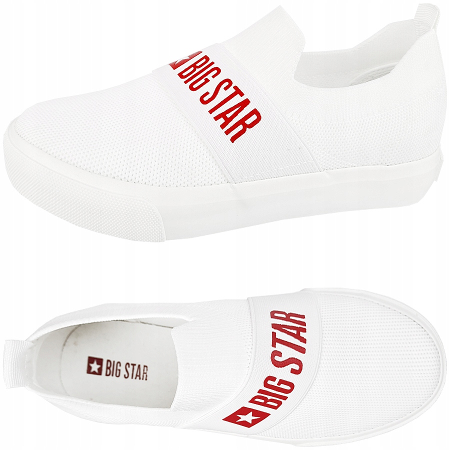 

białe trampki dziecięce Big Star JJ374029 34