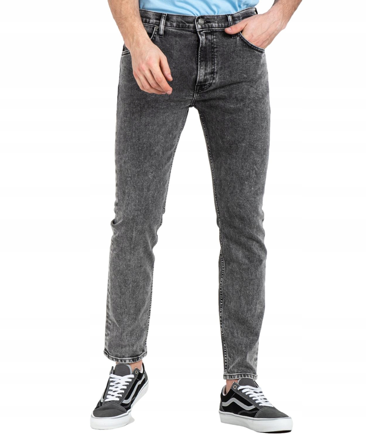 Jeansy Lee Rider L701ADB80 Grey Storm W 33 L 30