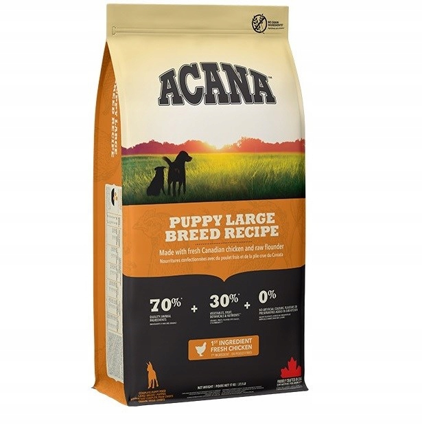 Levně Acana Puppy Large Breed 17kg Krmivo pro štěňata velkých plemen 17 kg