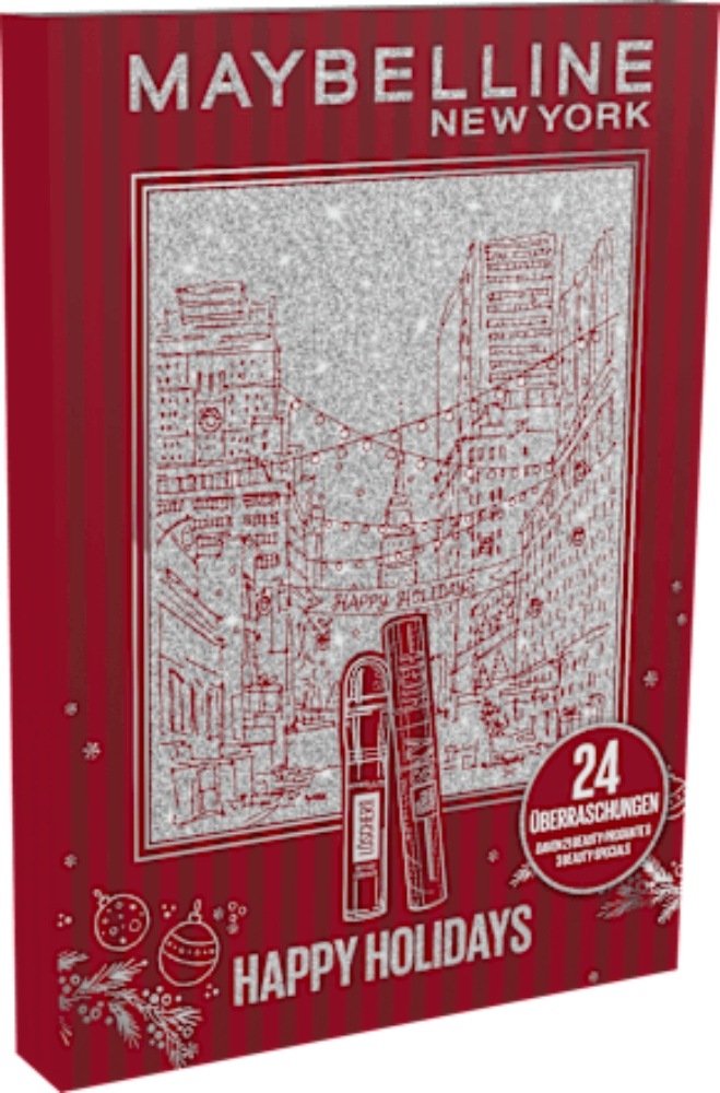Maybelline Adventní kalendář s kosmetikou 24 dní 2026