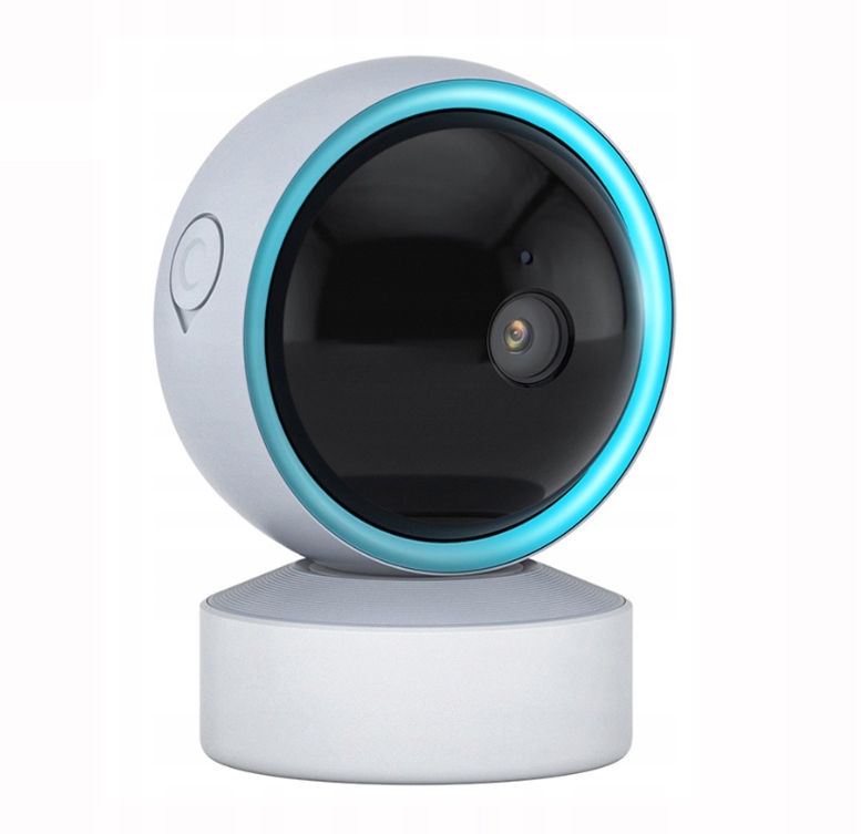 Levně Otočná Ip Wifi kamera Vnitřní chůvička pro papoušky Uhd 2MP