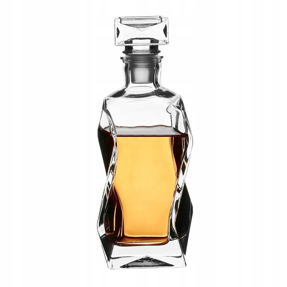 

Karafka szklana do alkoholu łamana 750 ml