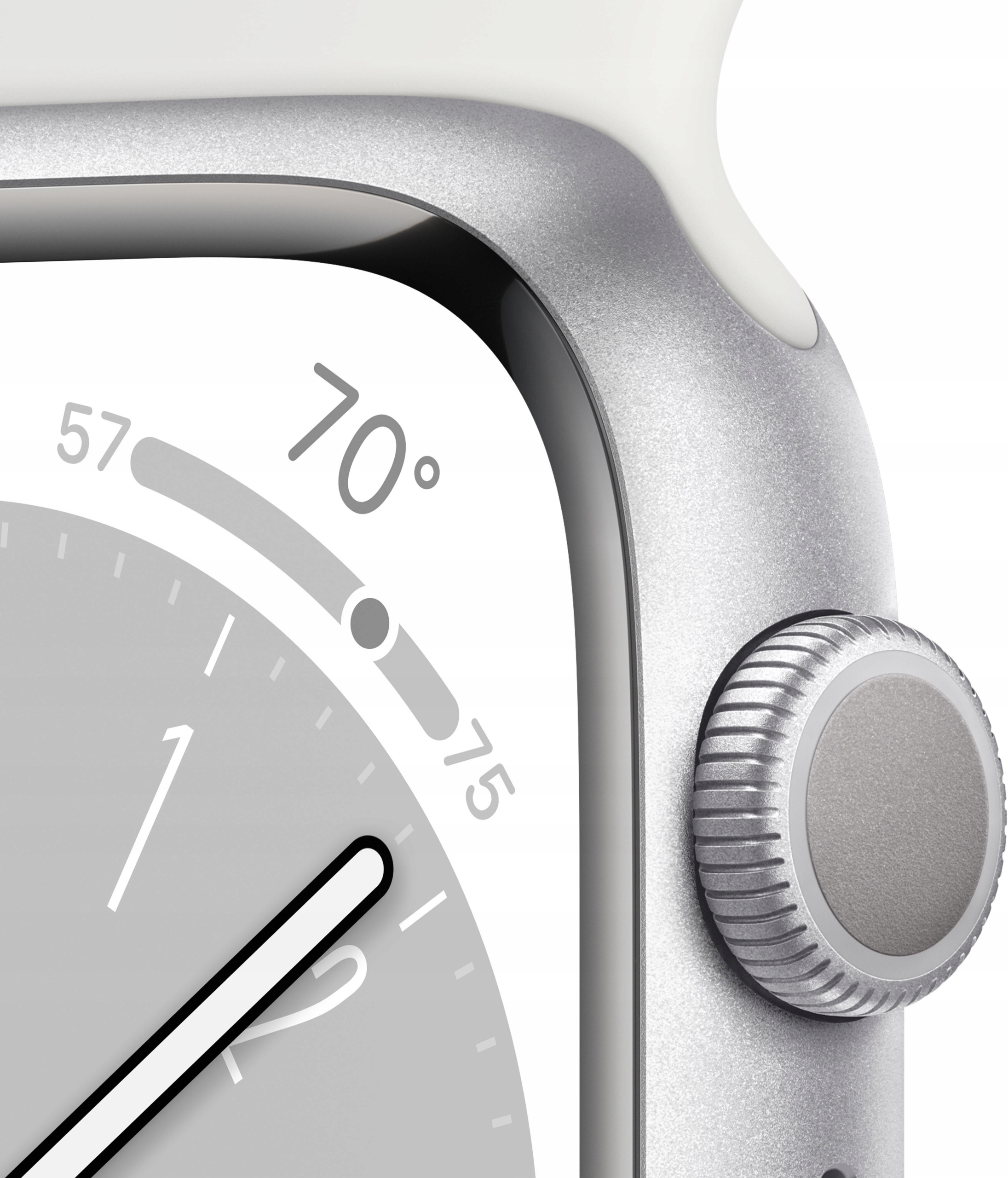 APPLE WATCH 8 A2772 GPS 41mm | Silver | BATERIA 100% |S/M Stan opakowania oryginalne