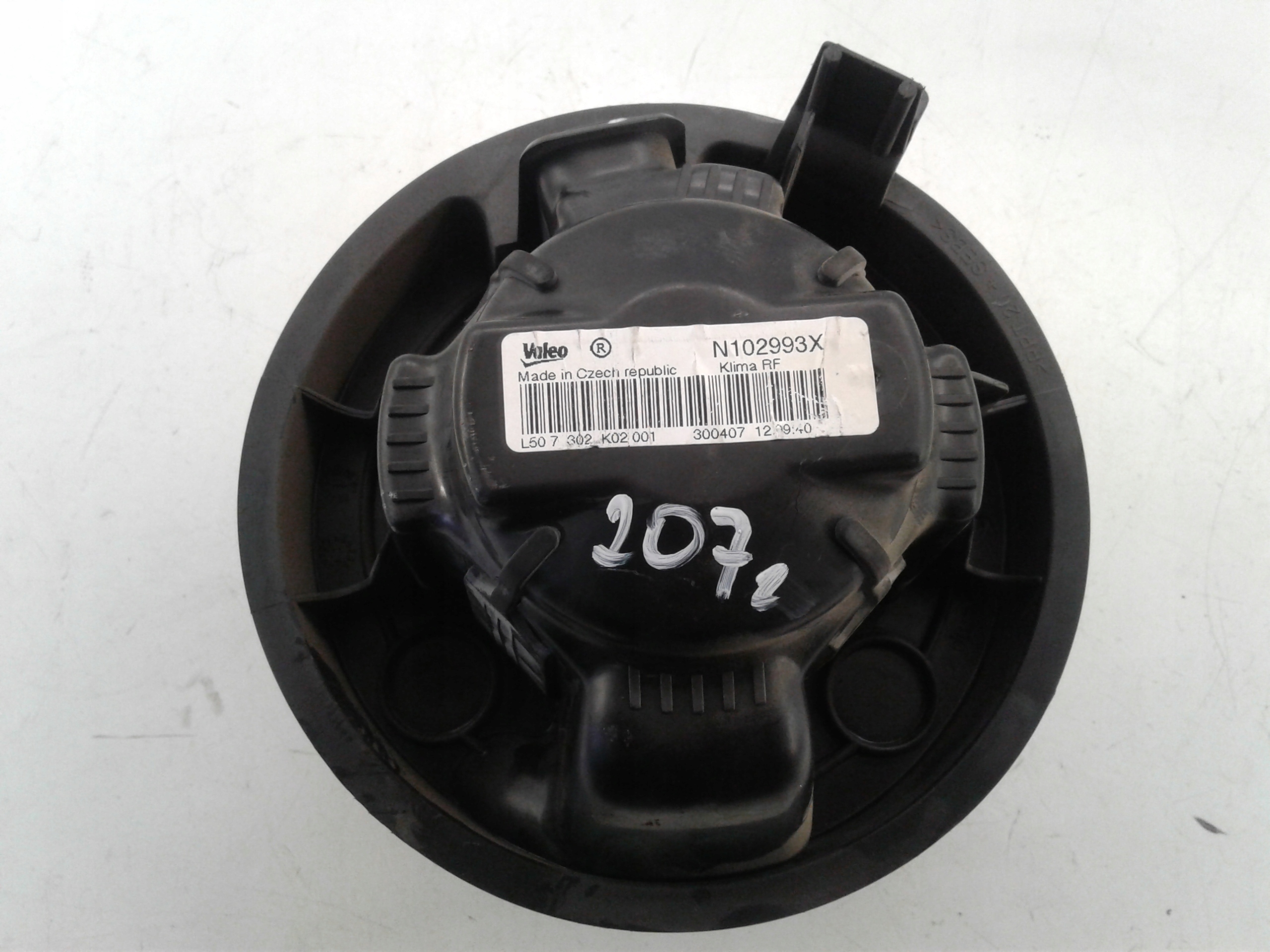 heating N102993X Peugeot 207 1,6 HDI