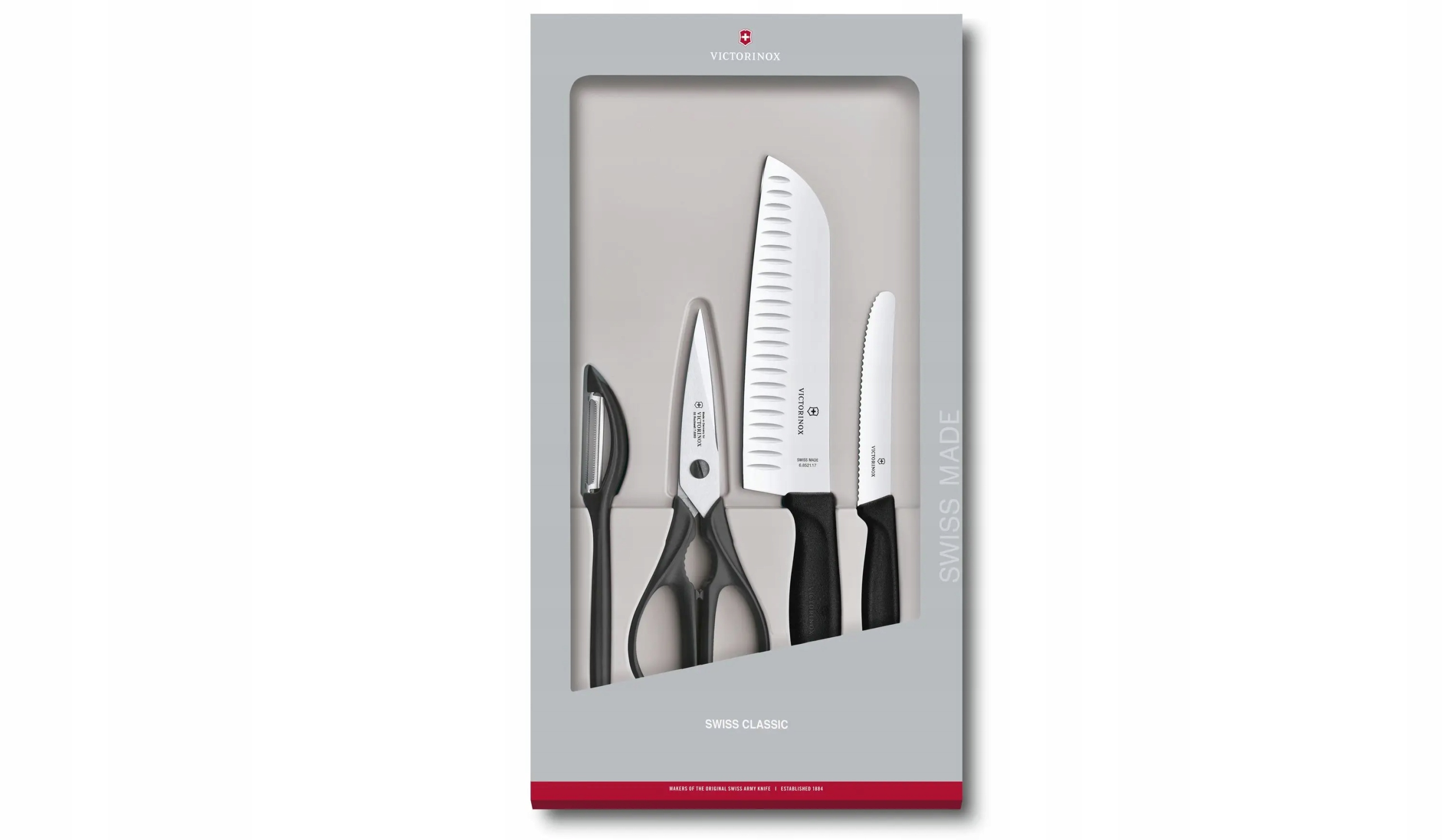 Victorinox kuchynská súprava, 4 kusy, čierna 6.7133.4G