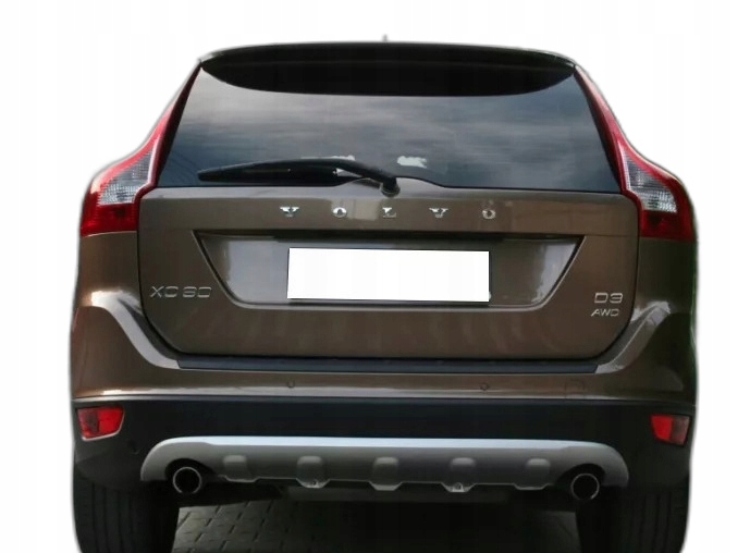 5907512670804 - VOLVO XC60 08-13 диффузор спойлер заднего бампера