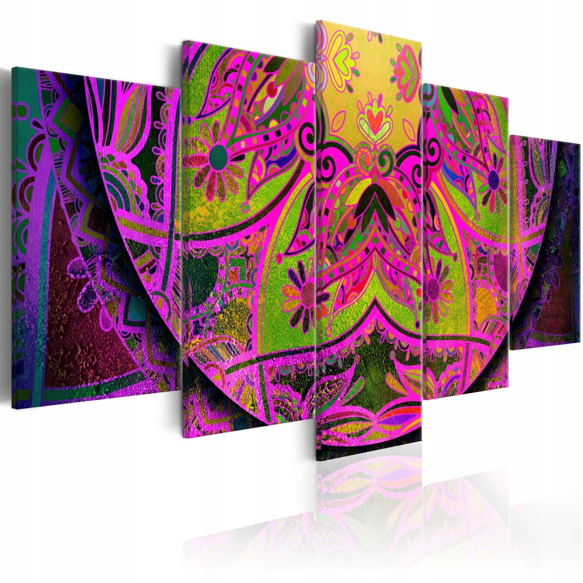 

Obraz - Mandala: Różowa moc - 100X50