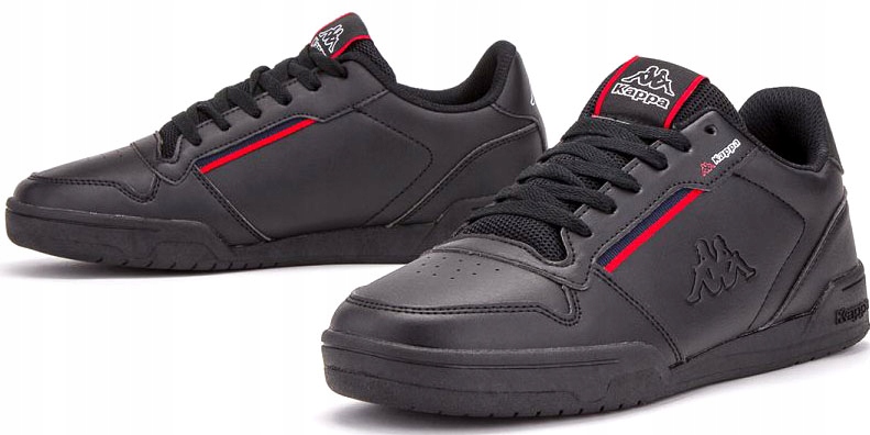 BUTY MĘSKIE KAPPA MARABU SPORTOWE CZARNE ROZ.46