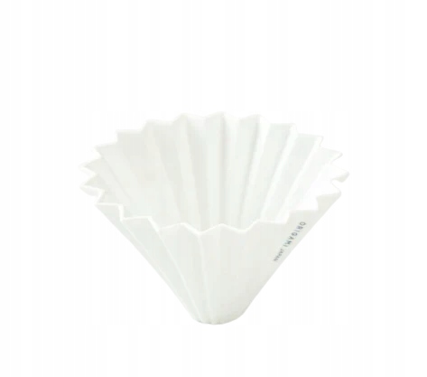 Origami Dripper Zaparzacz Do Kawy Porcelanowy M Biały