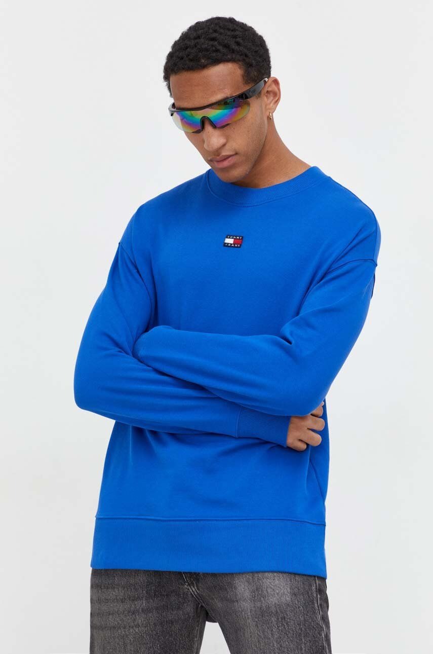 Tommy Jeans Pánská Mikina Tjm Badge Crew DM0DM10911 R L