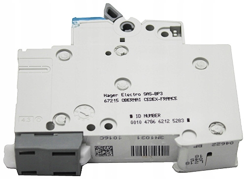 HAGER MCN102E C2 2A 1P WYŁĄCZNIK NADPRĄDOWY ESKA Marka Hager