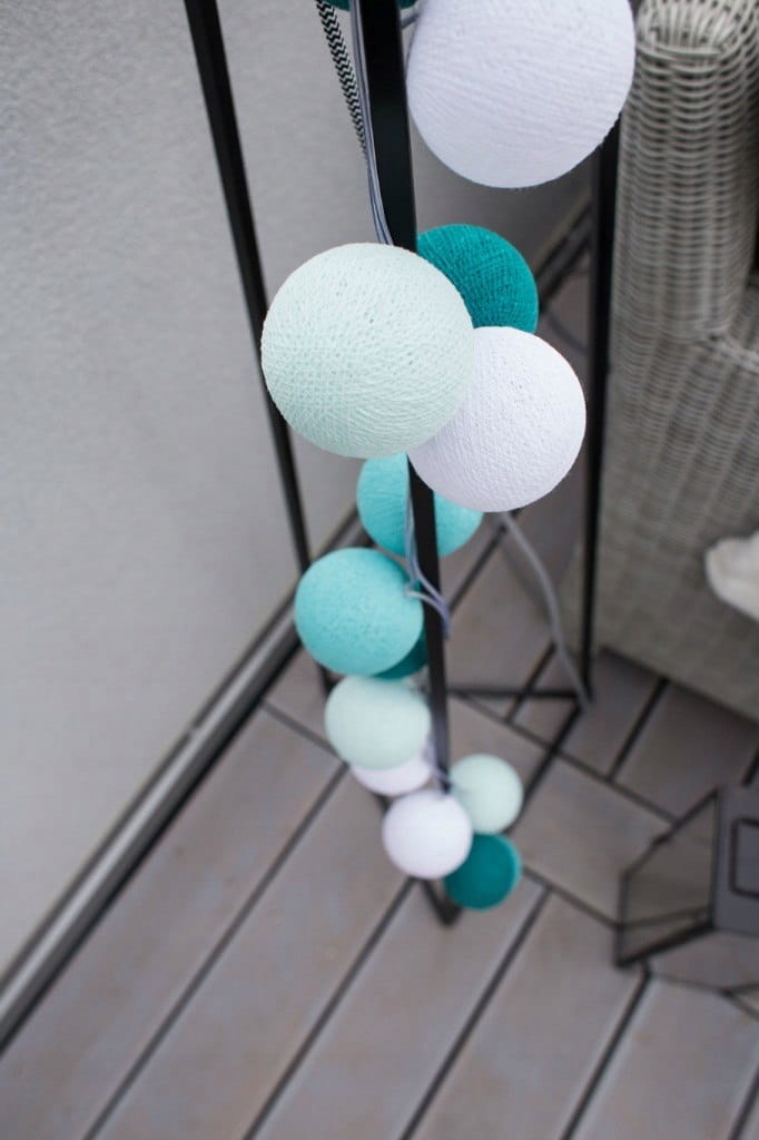 Zestaw lampek Cotton Balls Fresh Love 10 kul Gama kolorystyczna wielokolorowy