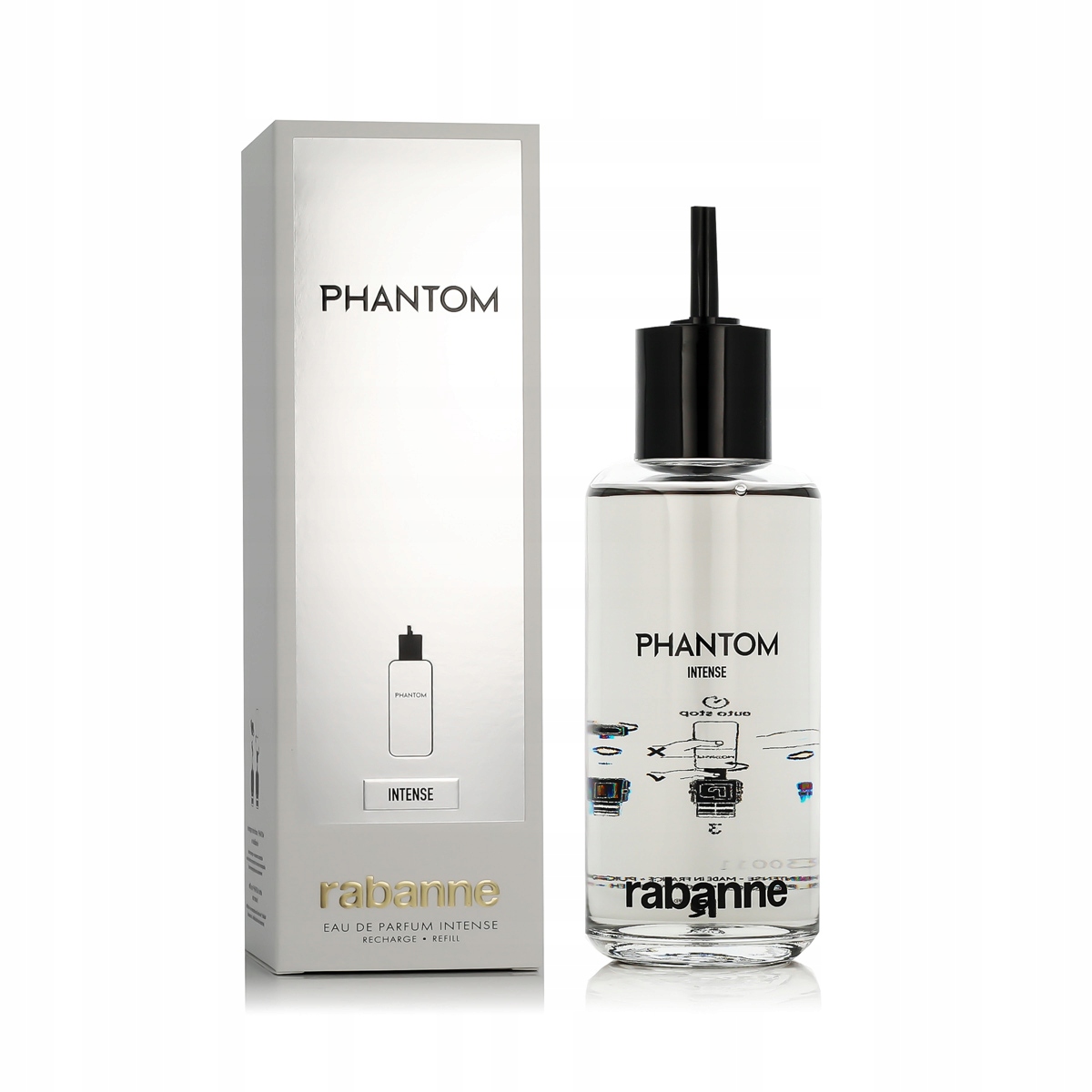 Rabanne Phantom Intense Edp Intense náplň 200 ml M