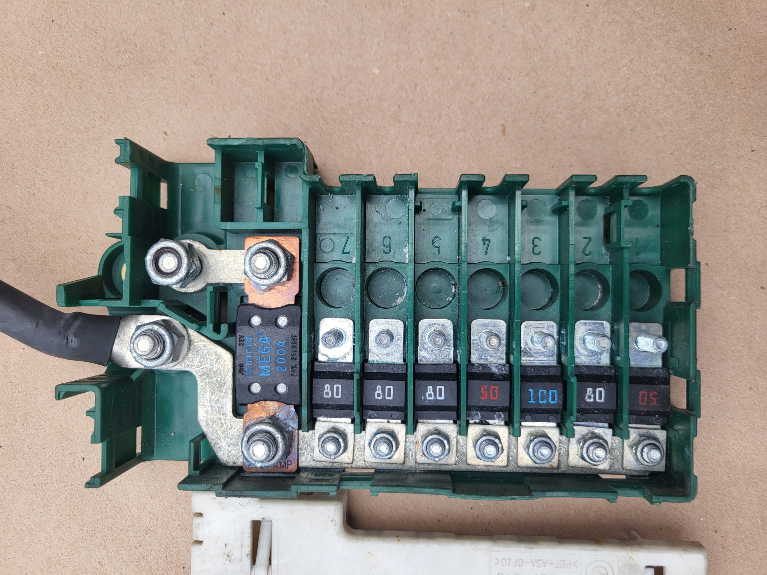 compartment BEZPIECZNIKOWY BMW 5 E39 OE EU 8387543 8387541 5018483