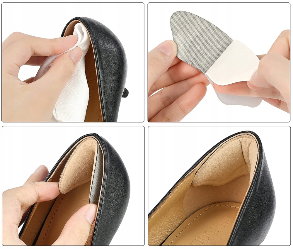 WKLEJANE ZAPIĘTKI DO BUTÓW PIANKOWE WKŁADKI PIĘTY Stan opakowania oryginalne