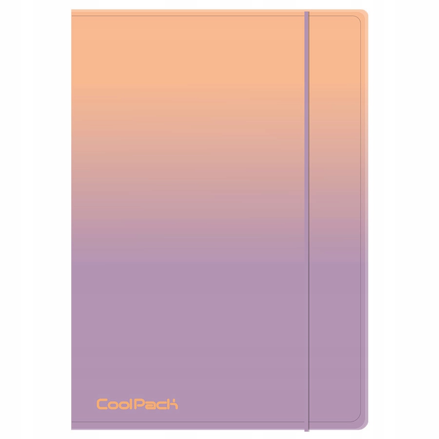 COOLPACK GRADIENT - TECZKA Z GUMKĄ A4 - BERRY