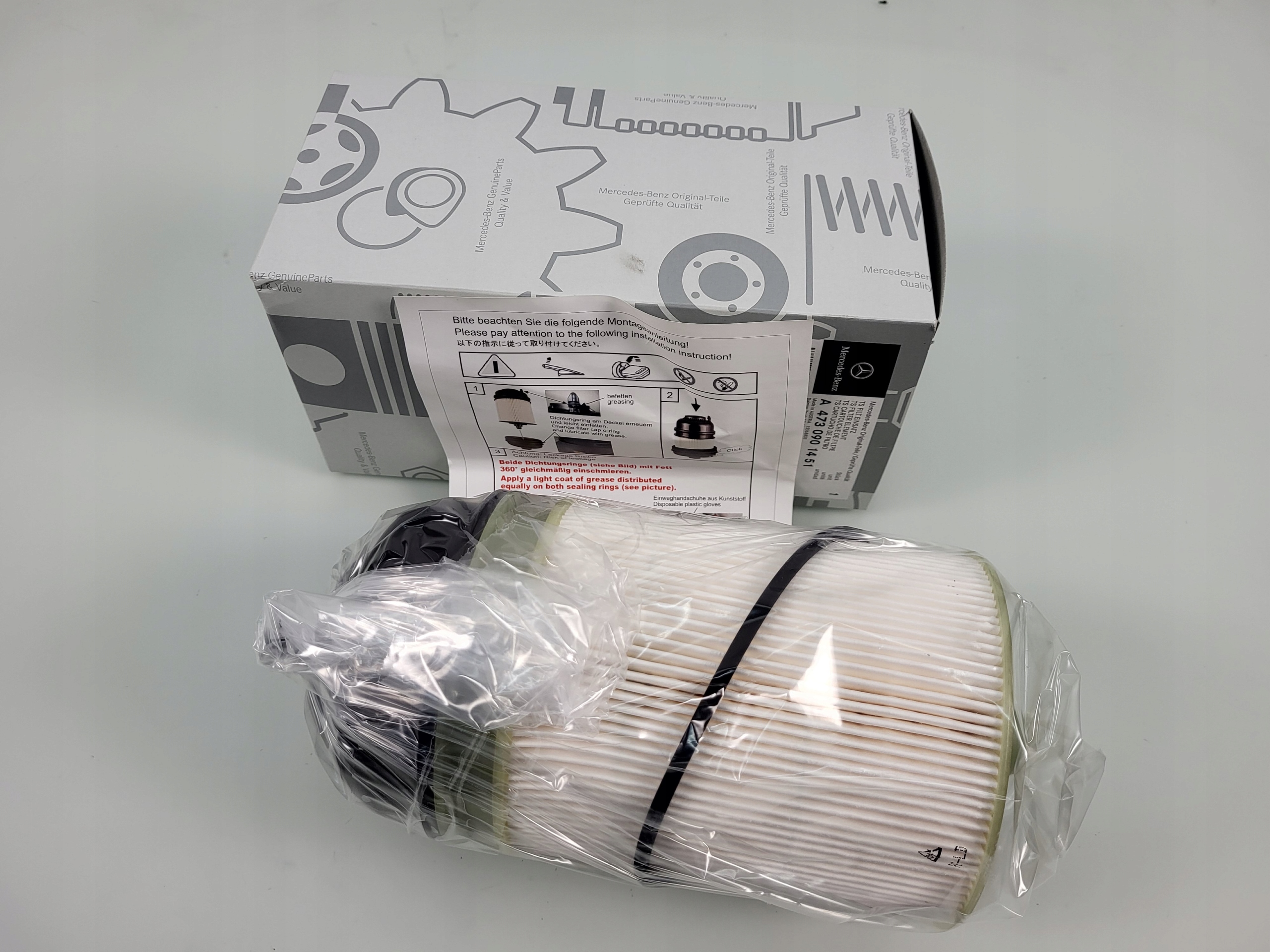 MERCEDES ACTROS MP4 MP5 ANTOS AROCS FILTR PALIWA