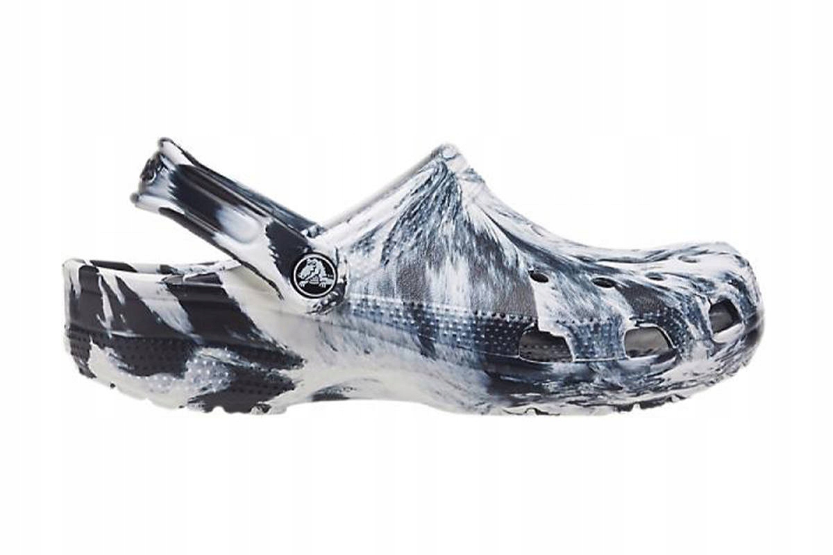 

Klapki Crocs Classic Marbled Clog White / Black