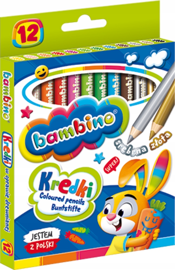 

Bambino Kredki ołówkowe grube