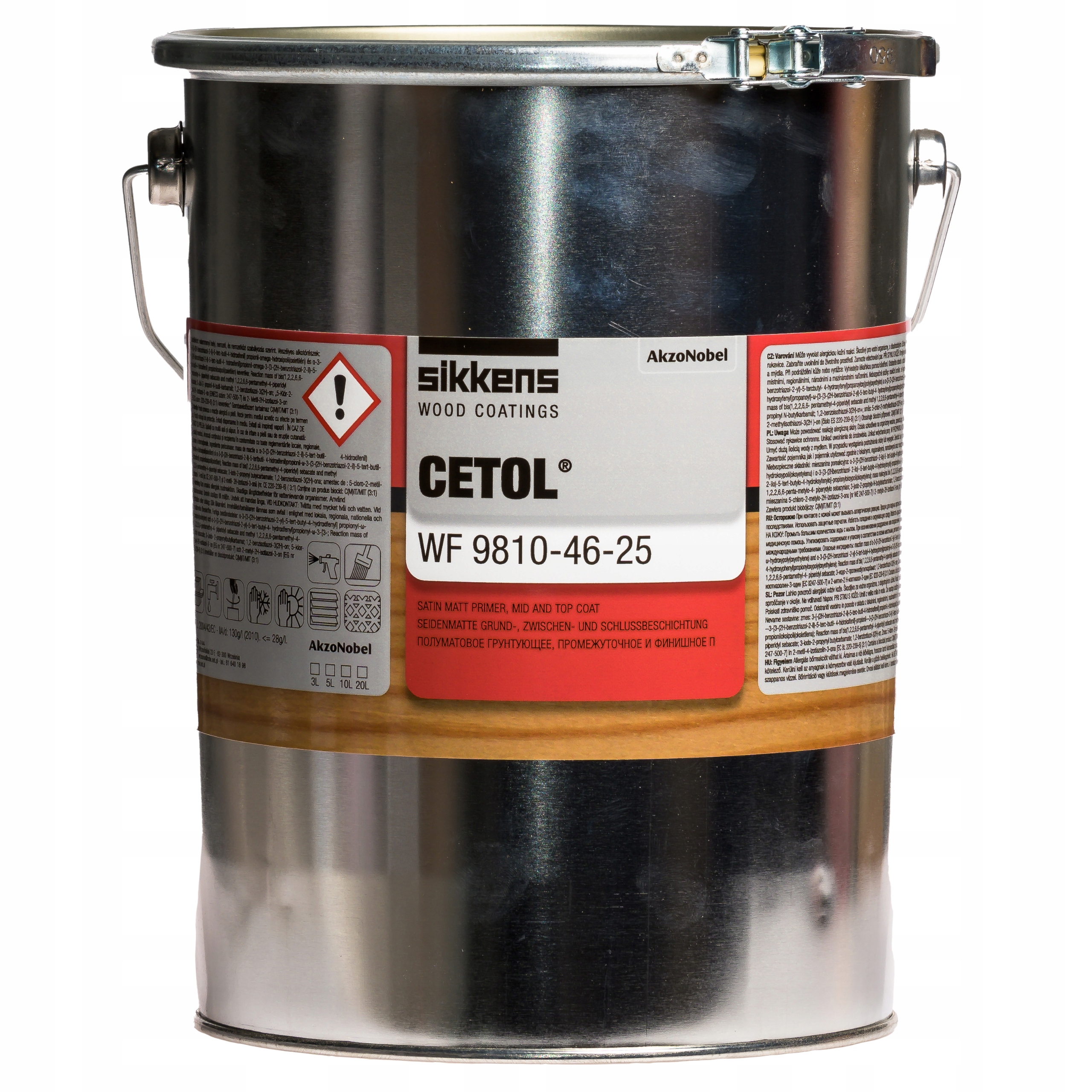 SIKKENS CETOL WF 9810-46-25 (WF 761) 5L BEZBARWNY LAKIER DO DREWNA