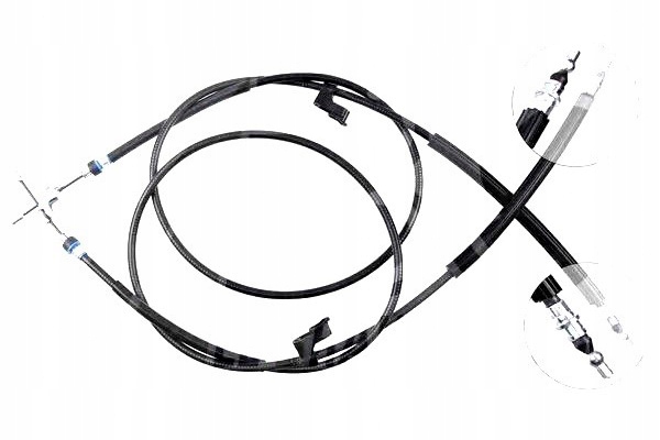 K19076 - Кабель ручного тормоза VOLVO S40 II V50 04-05 A. B.