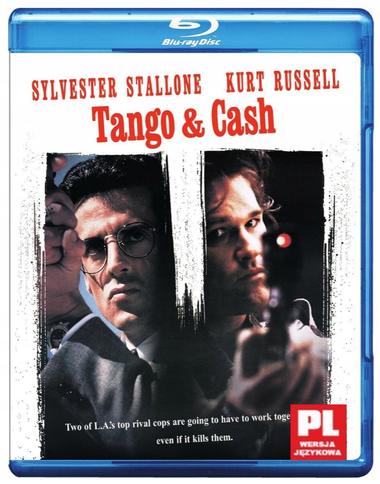 Tango & Cash Blu-Ray po Polsku Nowa