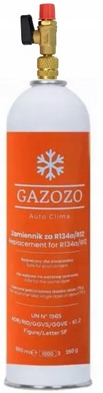

Czynnik chłodniczy Zamiennik R134a R12 zaworek