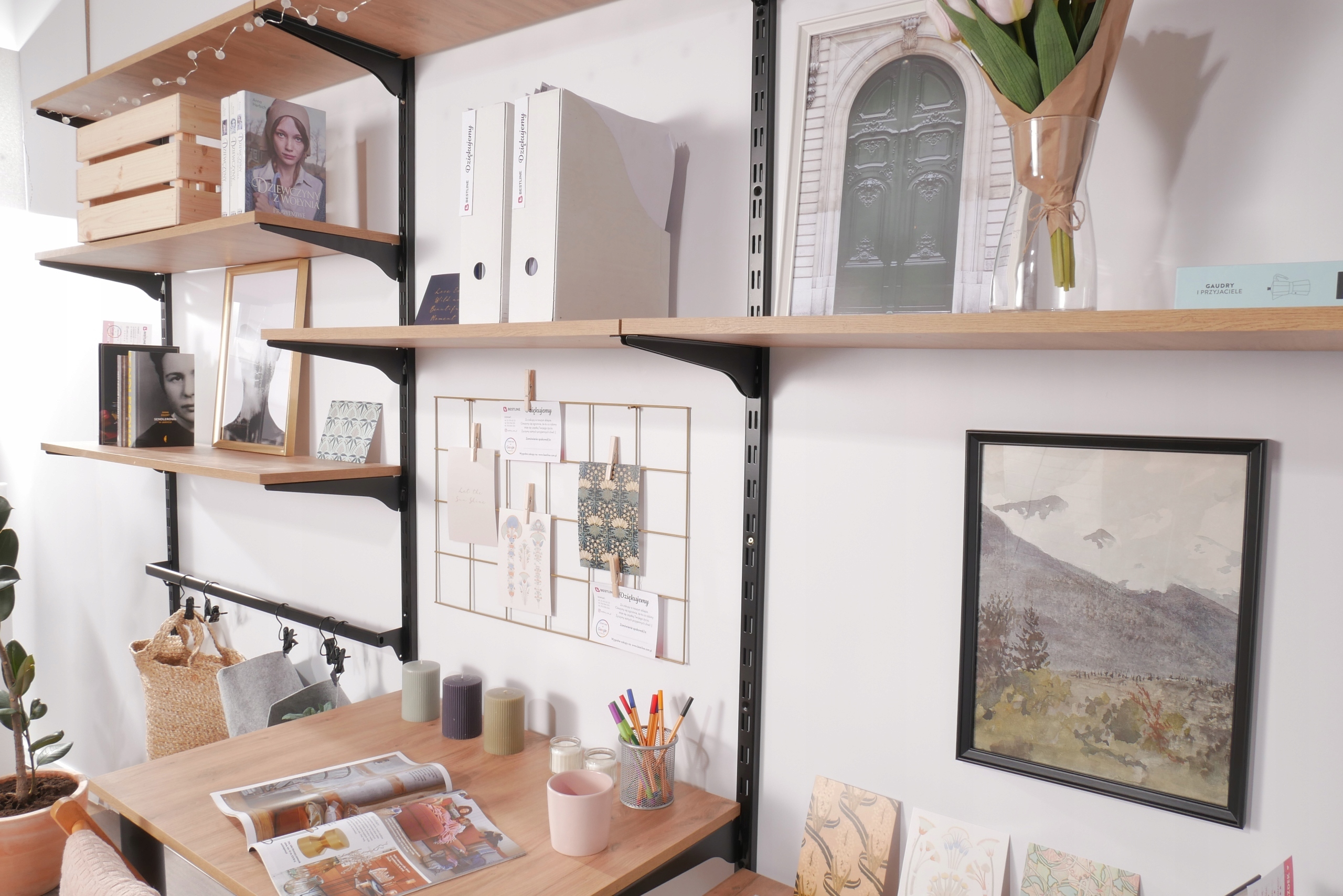 GARDEROBA DWUMODUŁOWA 6 PÓŁKOWA Best-line 200x240 CHROM Marka inna