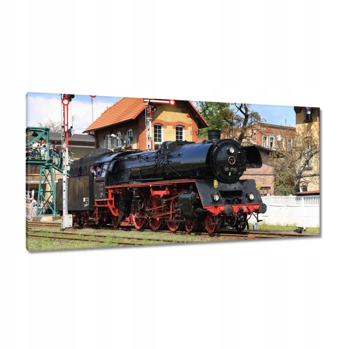 Obrazy 115x55 Přehlídka parníků Wolsztyn