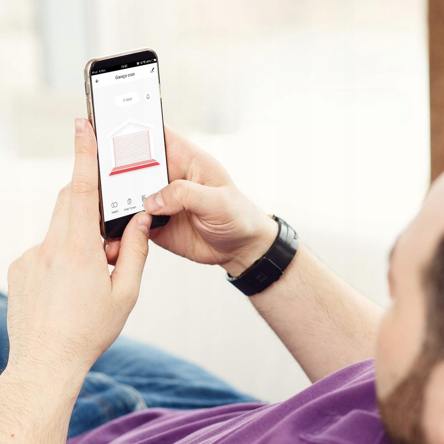 STEROWNIK MODUŁ WIFI DO BRAMY GARAZOWEJ WJAZDOWEJ FURTKI ITP... Cechy dodatkowe łączność z wifi