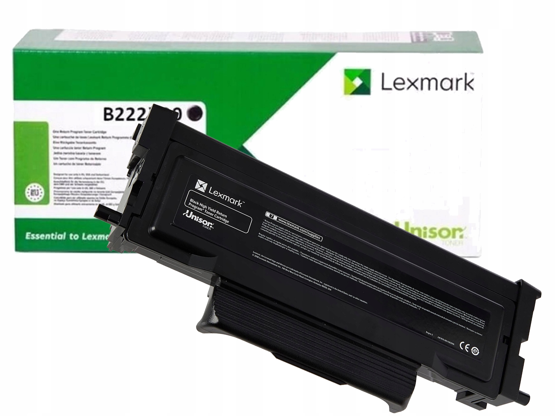 

Toner Lexmark B222000 B2236 B2236 Oryginał