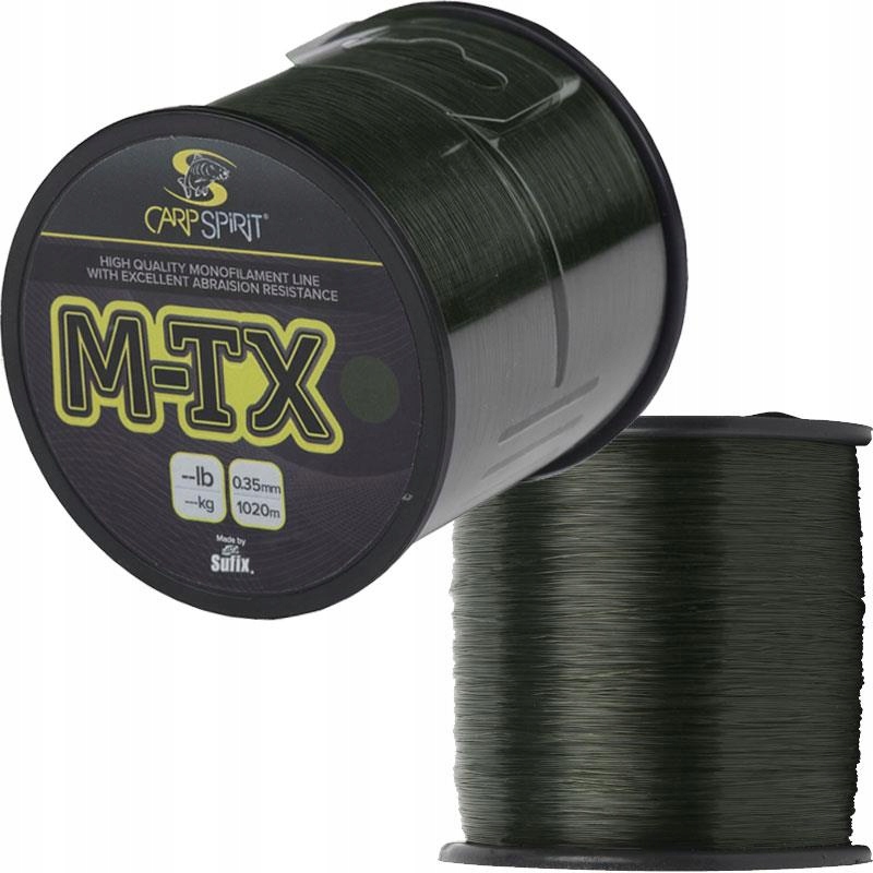 Żyłka Carp Spirit M-tx Green 0,28mm 1410m 5,90kg