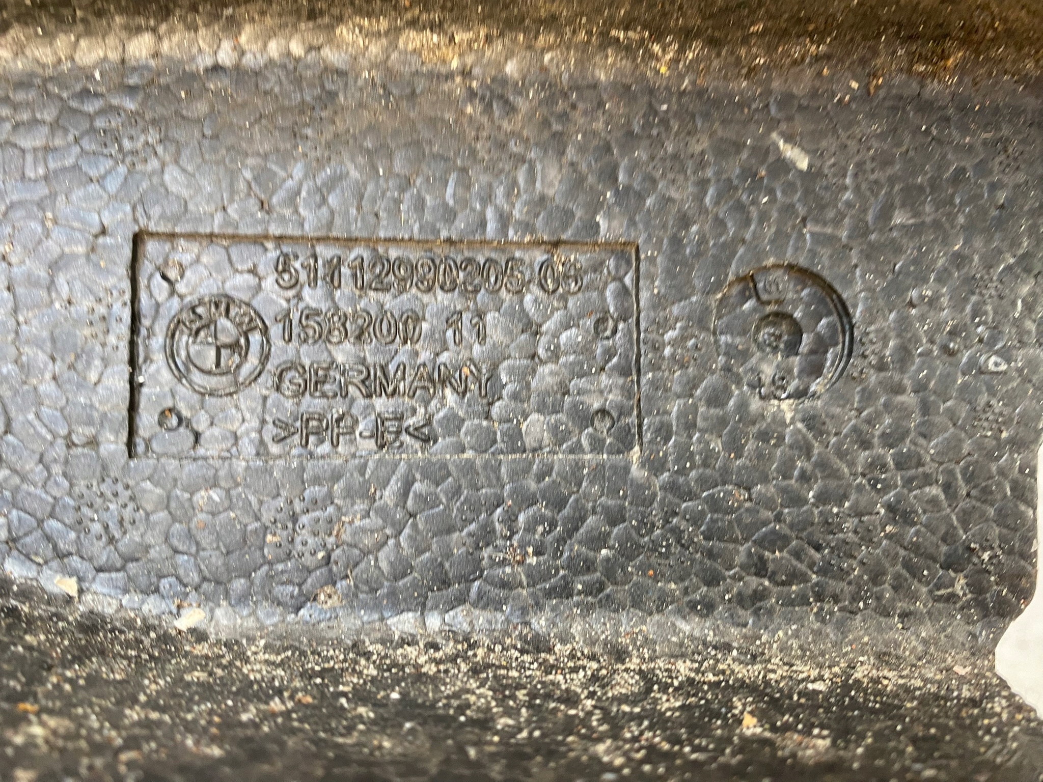 BMW X1 E84 09- ABSORBER PIANKA nárazníku předek 2990205
