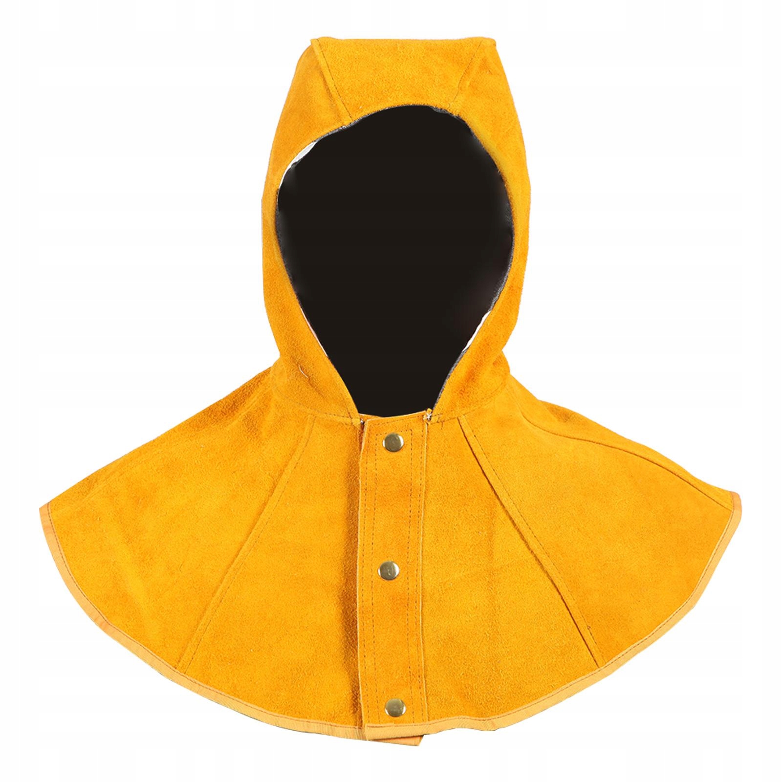 Neck Shoulder Drape Spatterproof with Button Welding Hood Czapka spawalnicz
