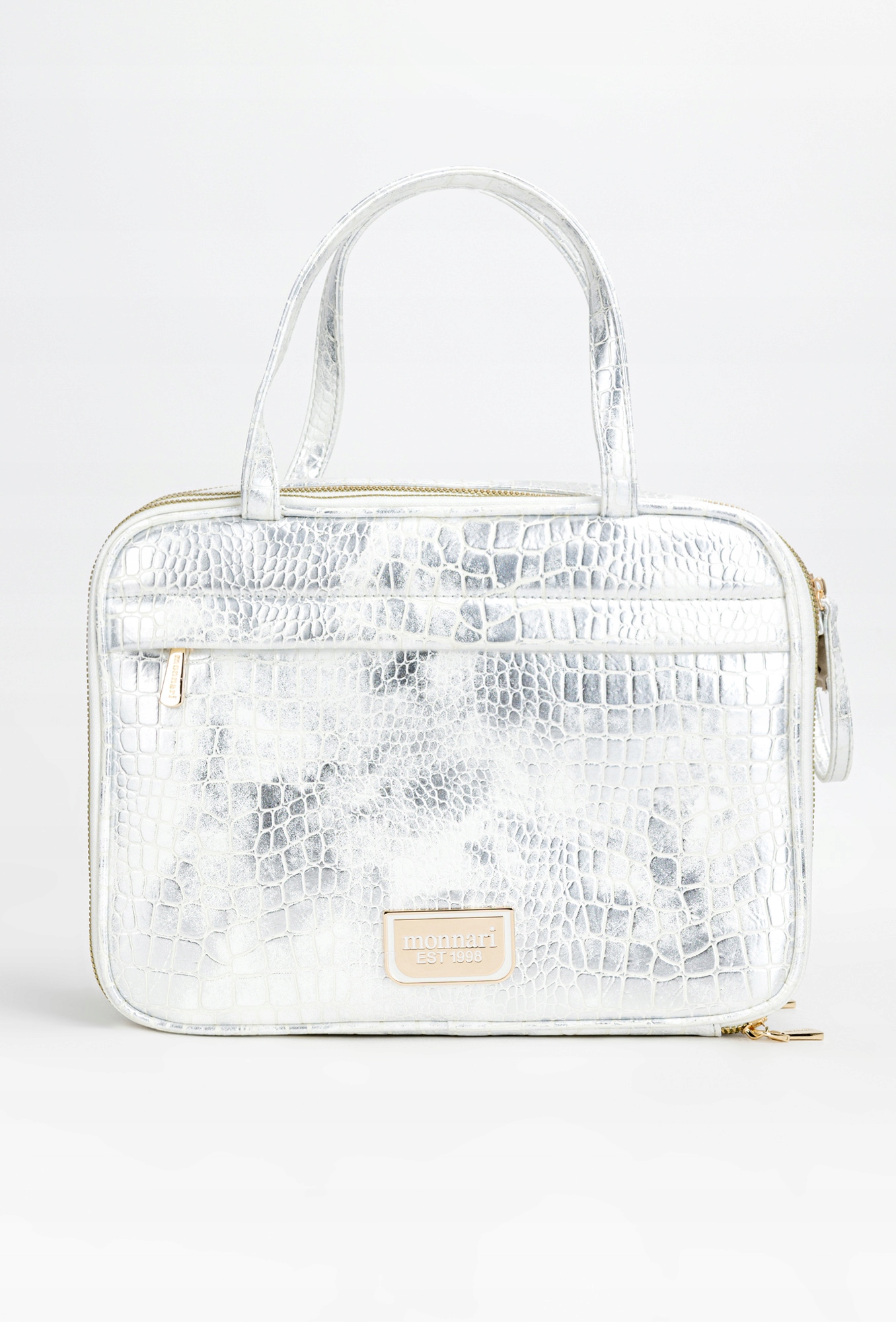 Monnari Duża kosmetyczka z wzorem zwierzęcym