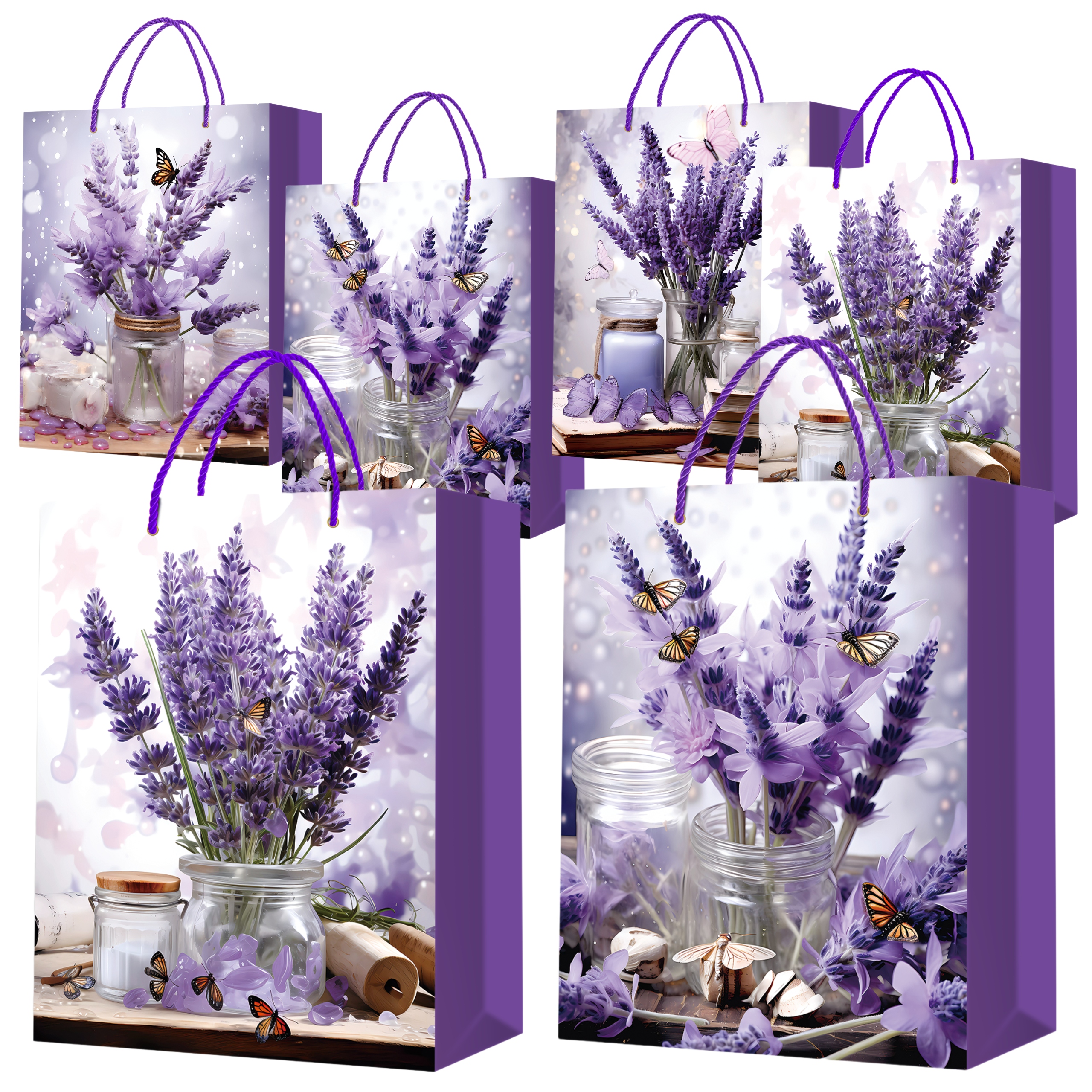 Darčekové tašky papierová ozdobná taška s potlačou darček 32x26 L veľká