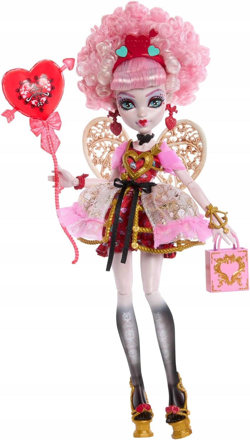 LALKA MONSTER HIGH STRASZYSŁODKIE URODZINY Cupid Asteria Stan opakowania oryginalne