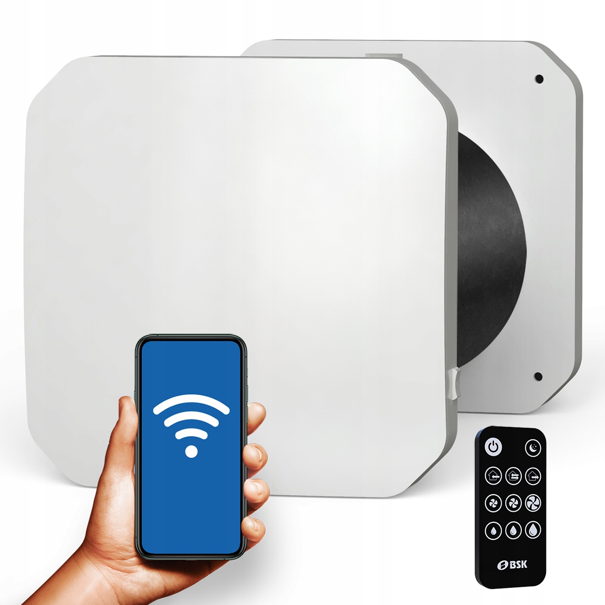 Rekuperator kompaktowy ścienny ZEPHYR 60m3/h WiFi Rodzaj rekuperator