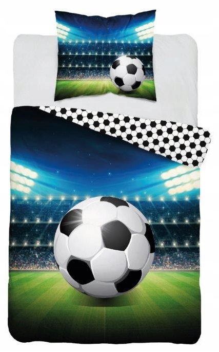 POŚCIEL 160x200 DLA KIBICA PIŁKARZ PIŁKA nożna dla dziecka ŚWIECI W NOCY EAN (GTIN) 5904708908109