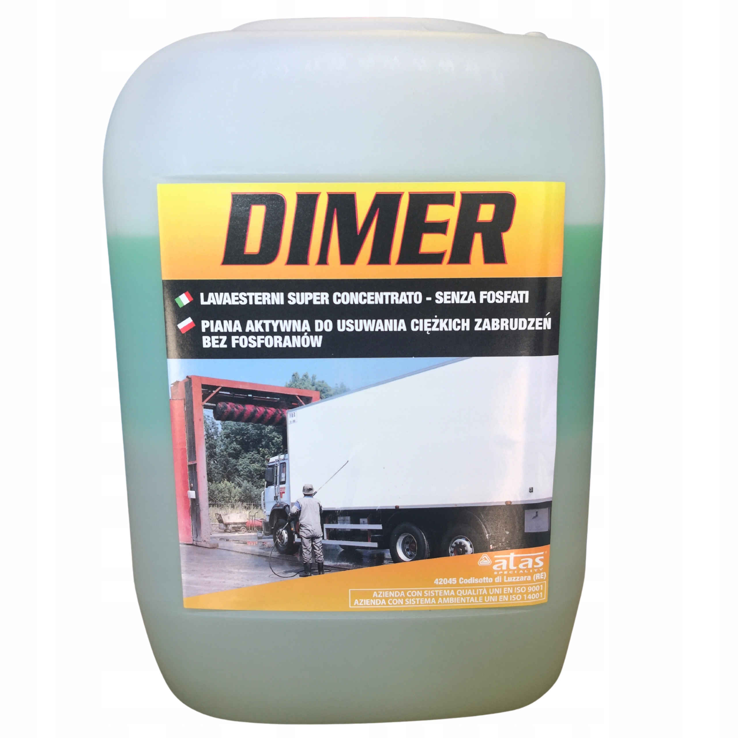 ATAS DIMER SRODEK DO MYCIA AKTYWNA PIANA 5KG Weight with packaging 5 kg