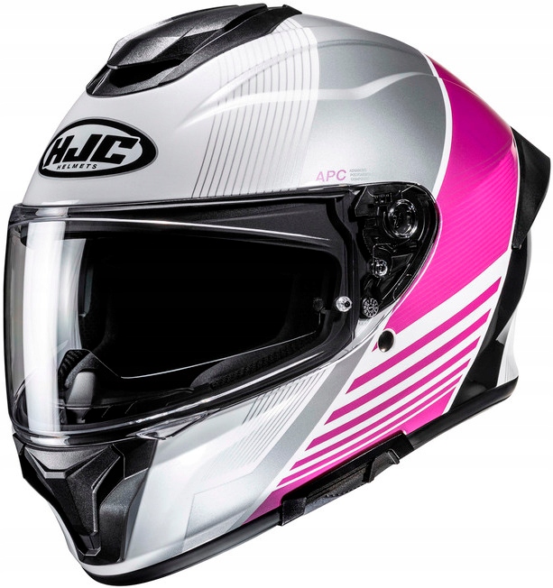 Hjc C71 Morix White Pink Motocyklová Prilba Integrálna Xs