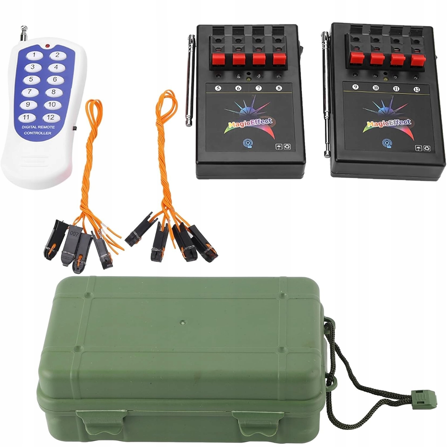 Bezprzewodowy System Odpalania FAJERWERKÓW-8-kanałowy