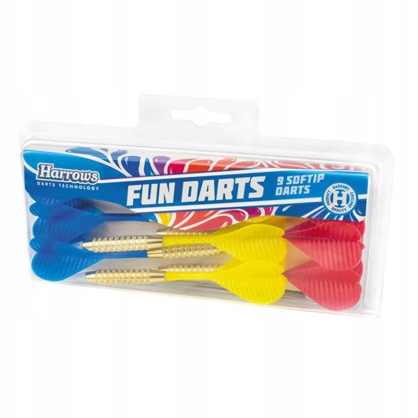 Rzutki lotki Harrows Fun Darts Softip 9 szt.
