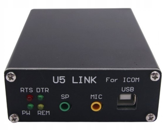 U5 Link interfejs emisji cyfrowych do Icom 13 Din